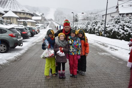 Mikołaj odwiedził wiślańskie doliny